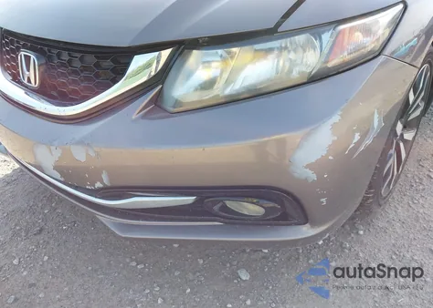 2014 Honda Civic Ex-L z USA, uszkodzony, nr VIN 19XFB2F95EE077760